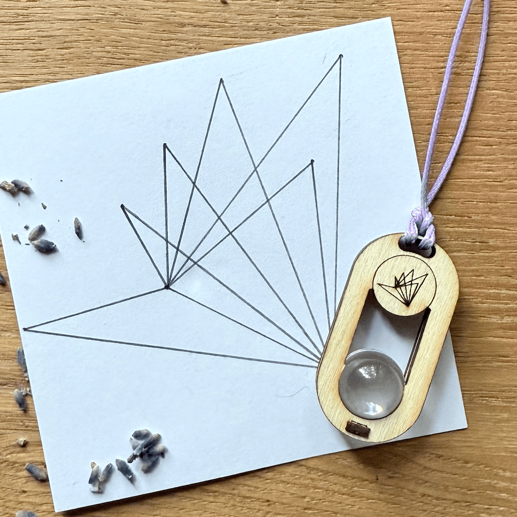 Amulet "Medium" with energy pattern